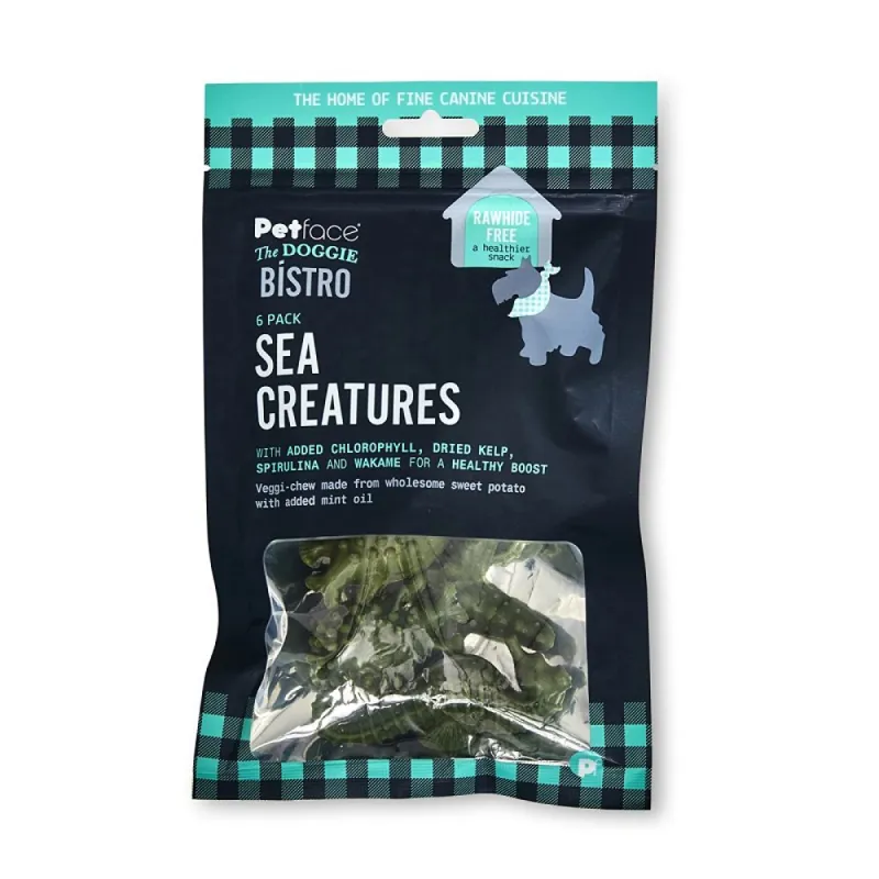 Petface Doggie Bistro Sea Creatures 6 pack-1